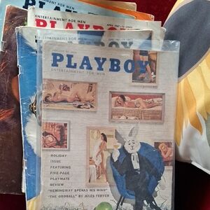 Lot of 9 PLAYBOY Magazines from 1967